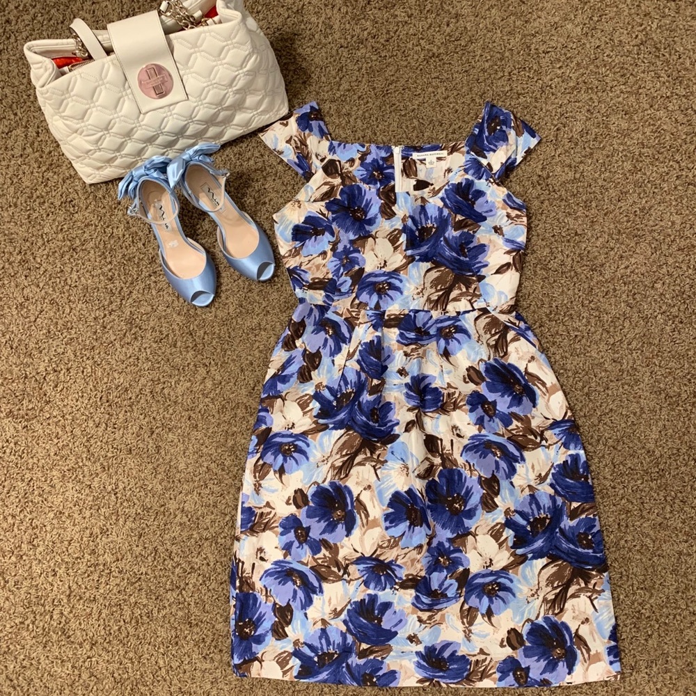 Blue flower dress